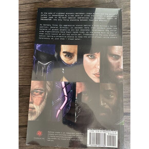Treadwater The Graphic Novel Part 1 Dark Rose Studios Paperback Book - Picture 3 of 3